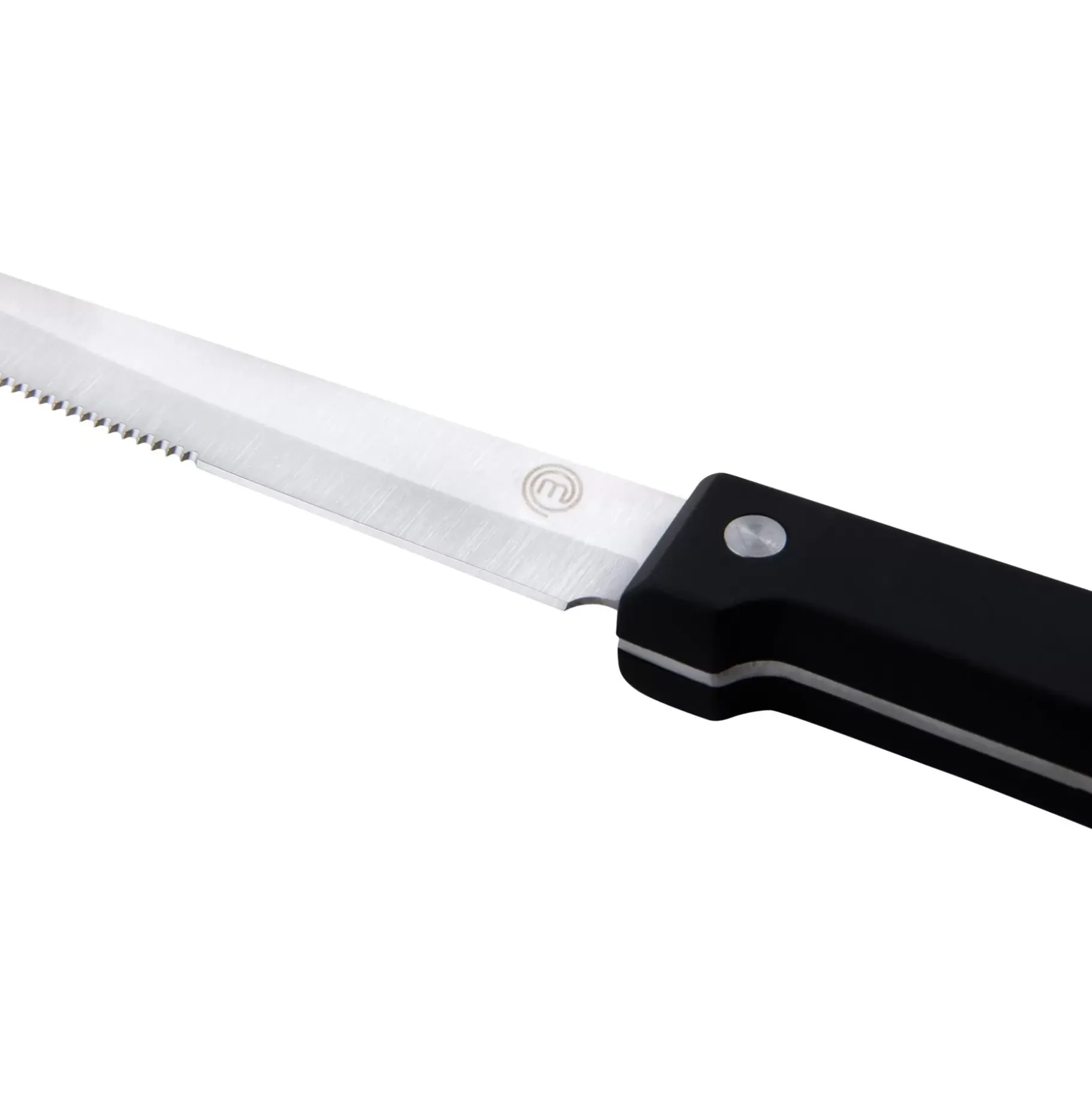 CASA Masterchef Juego De 4 Cuchillos Carne Negro Best