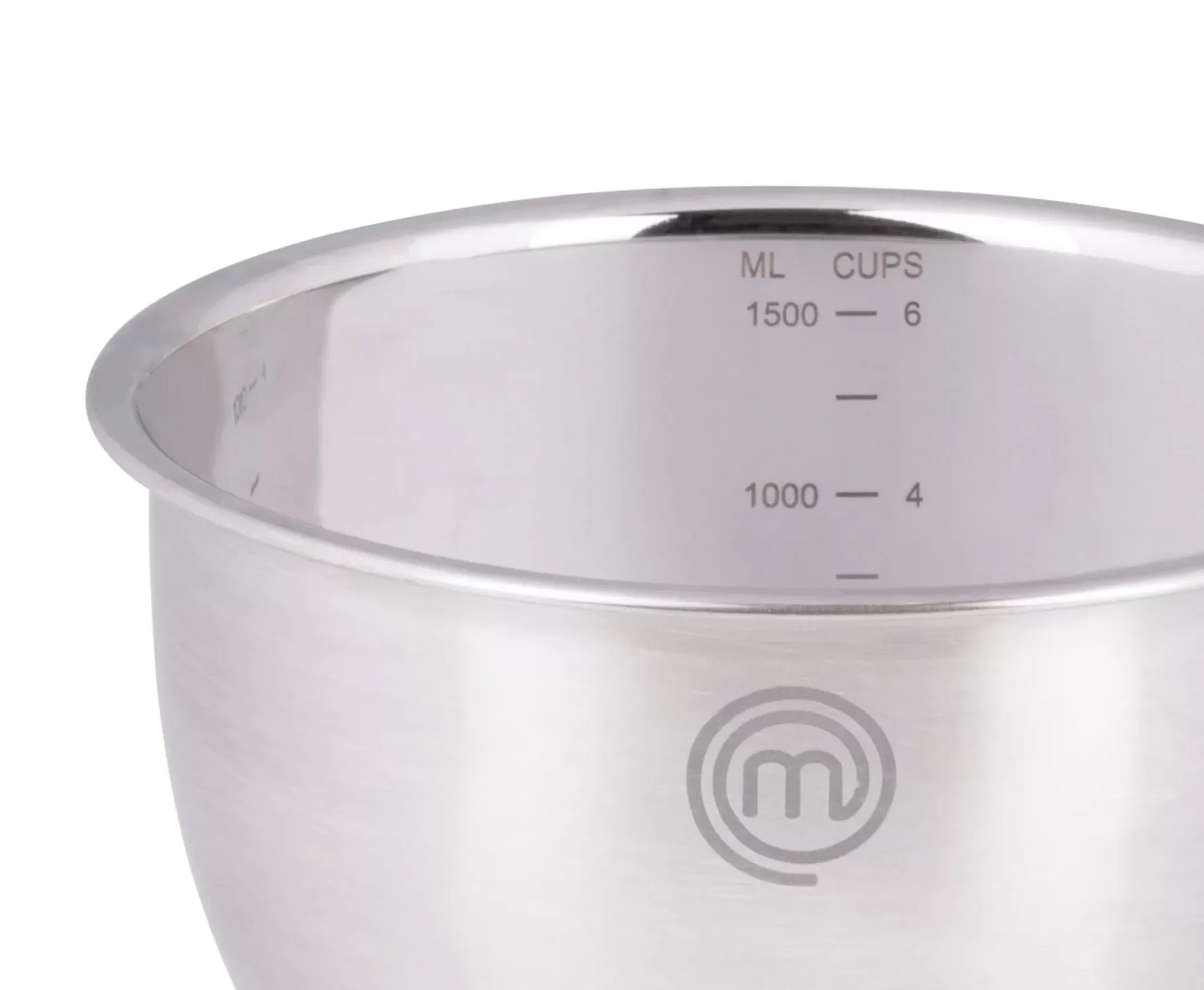 CASA Masterchef Tazon Para Mezclar Plateado