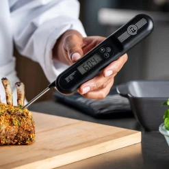 CASA Masterchef Termometro De Cocina Negro Discount