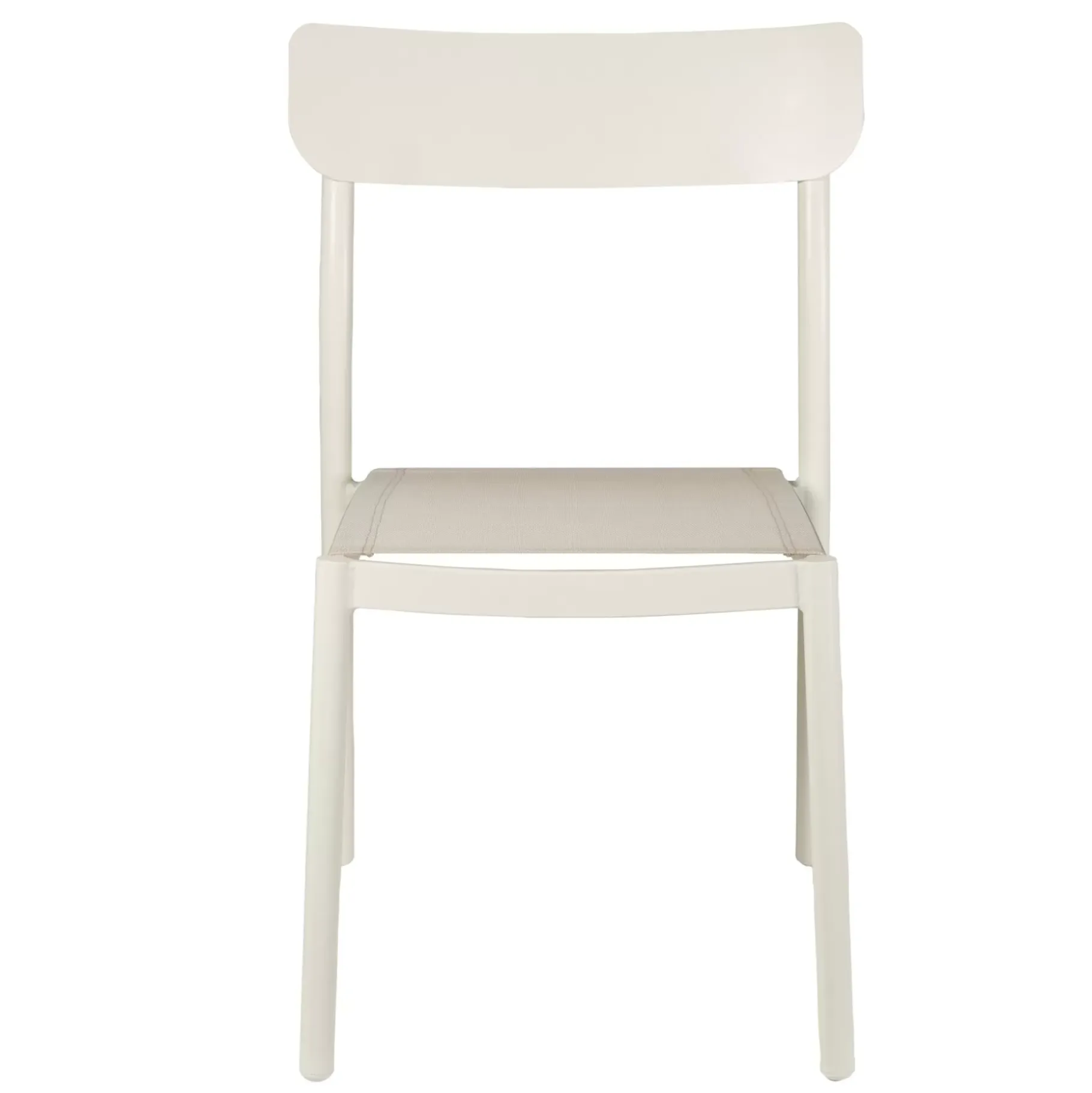 CASA Mavas Silla Apilable Blanco Hot