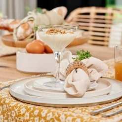 CASA Mineral Marble Plato Blanco Outlet