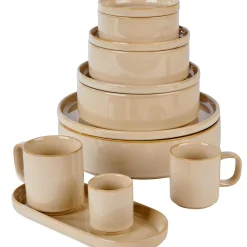 CASA Mineral Sand Plato Beis Outlet