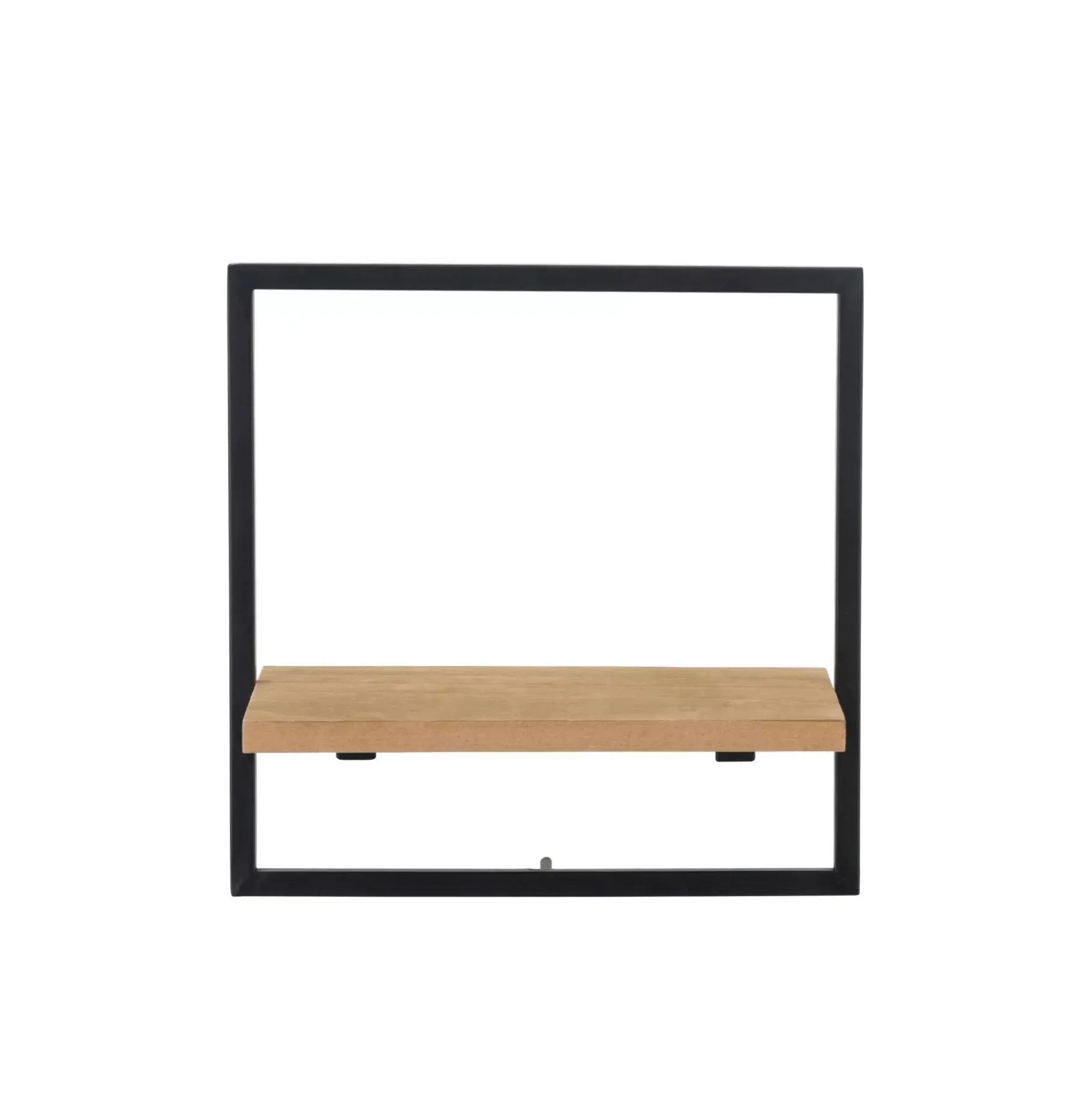 CASA Mix&Match Estanteria De Pared Negro, Natural Hot