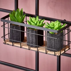 CASA Modular Cesta Negro Discount