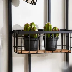 CASA Modular Cesta Negro Discount
