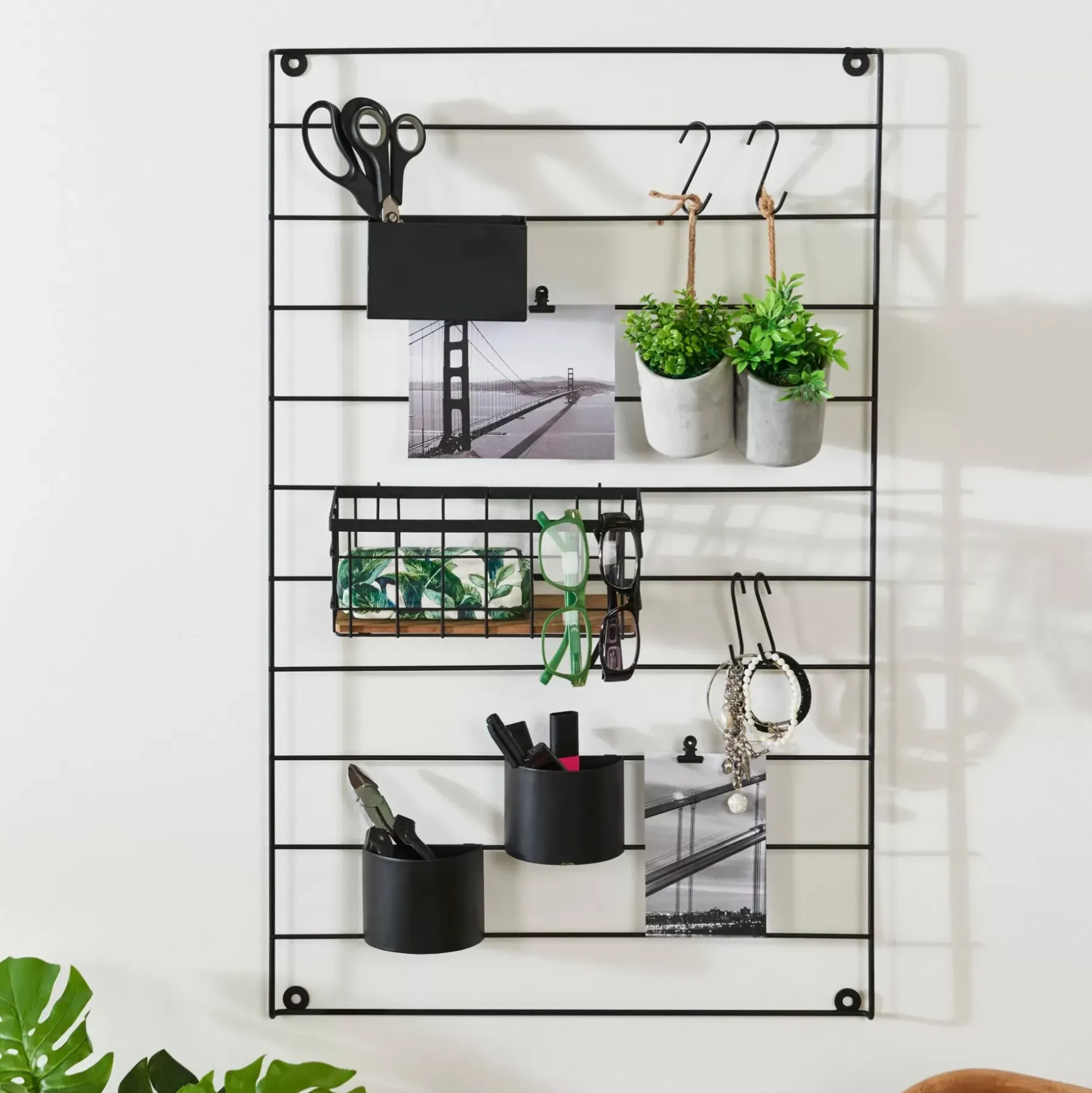 CASA Modular Estanteria Negro Hot