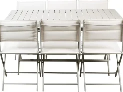 CASA Monaco Mesa Plegable Gris New