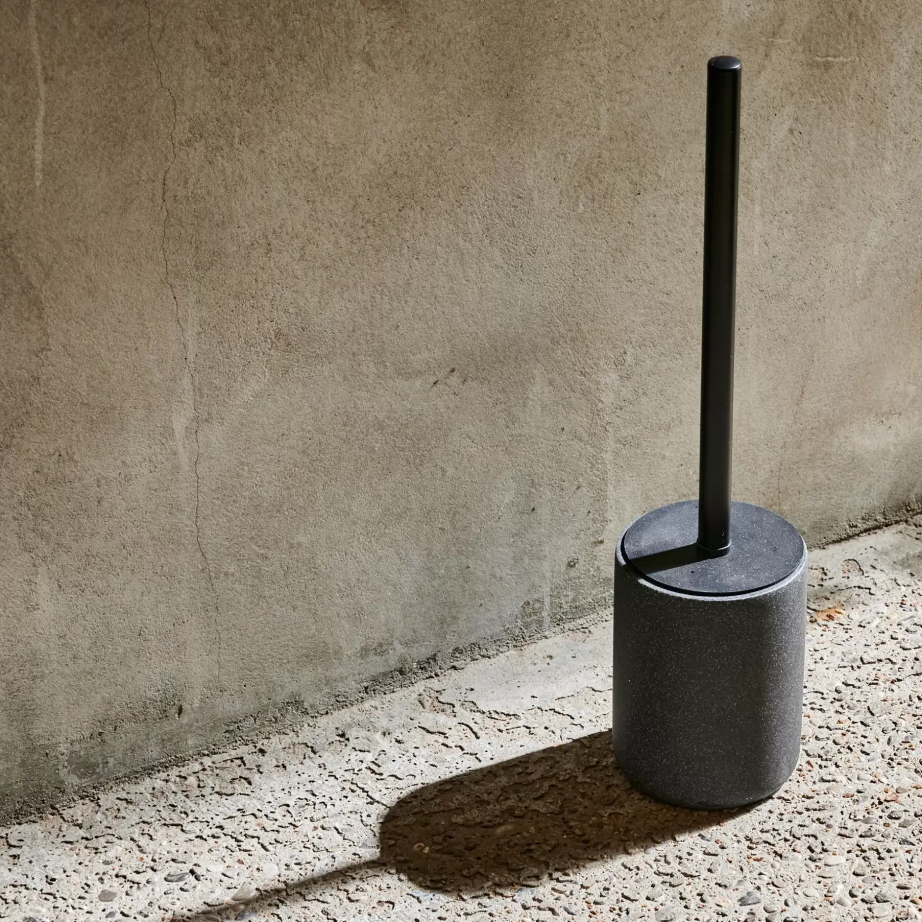 CASA Moon Cepillo Wc En Soporte Negro, Gris Oscuro Outlet