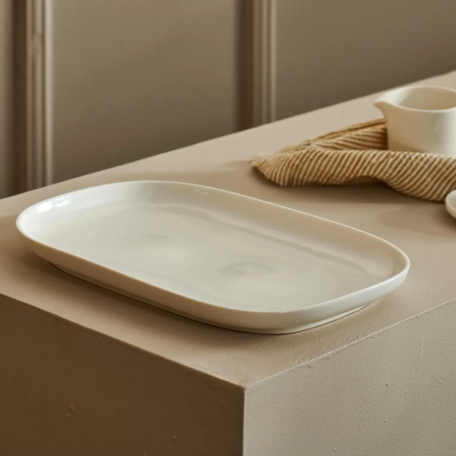 CASA Moon Plato Blanco Discount