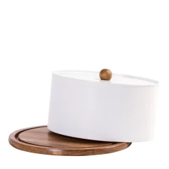 CASA Nagini Fiambrera Para Bizcocho Blanco, Natural
