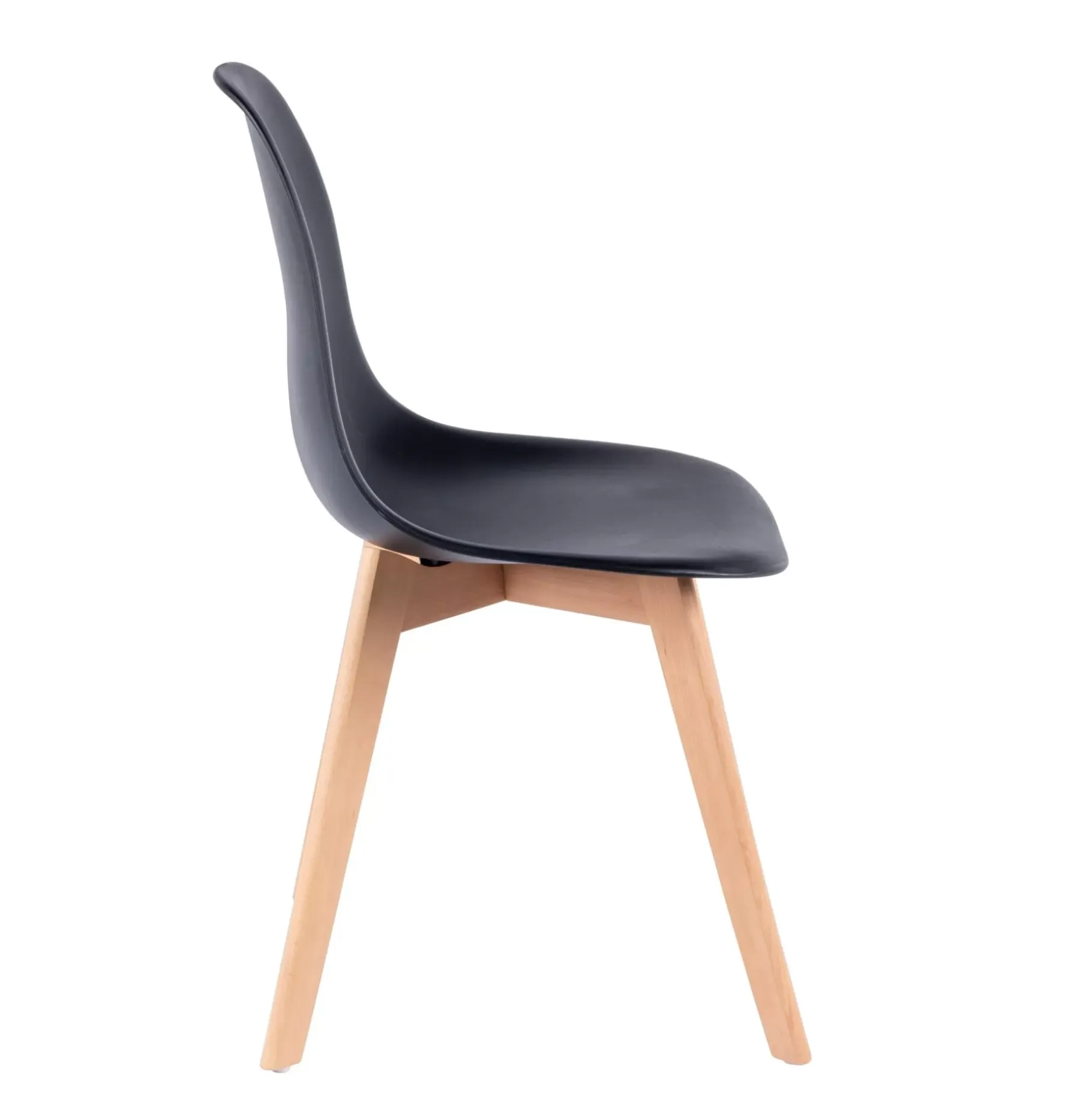 CASA New Mats Silla De Comedor Negro New