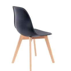 CASA New Mats Silla De Comedor Negro New