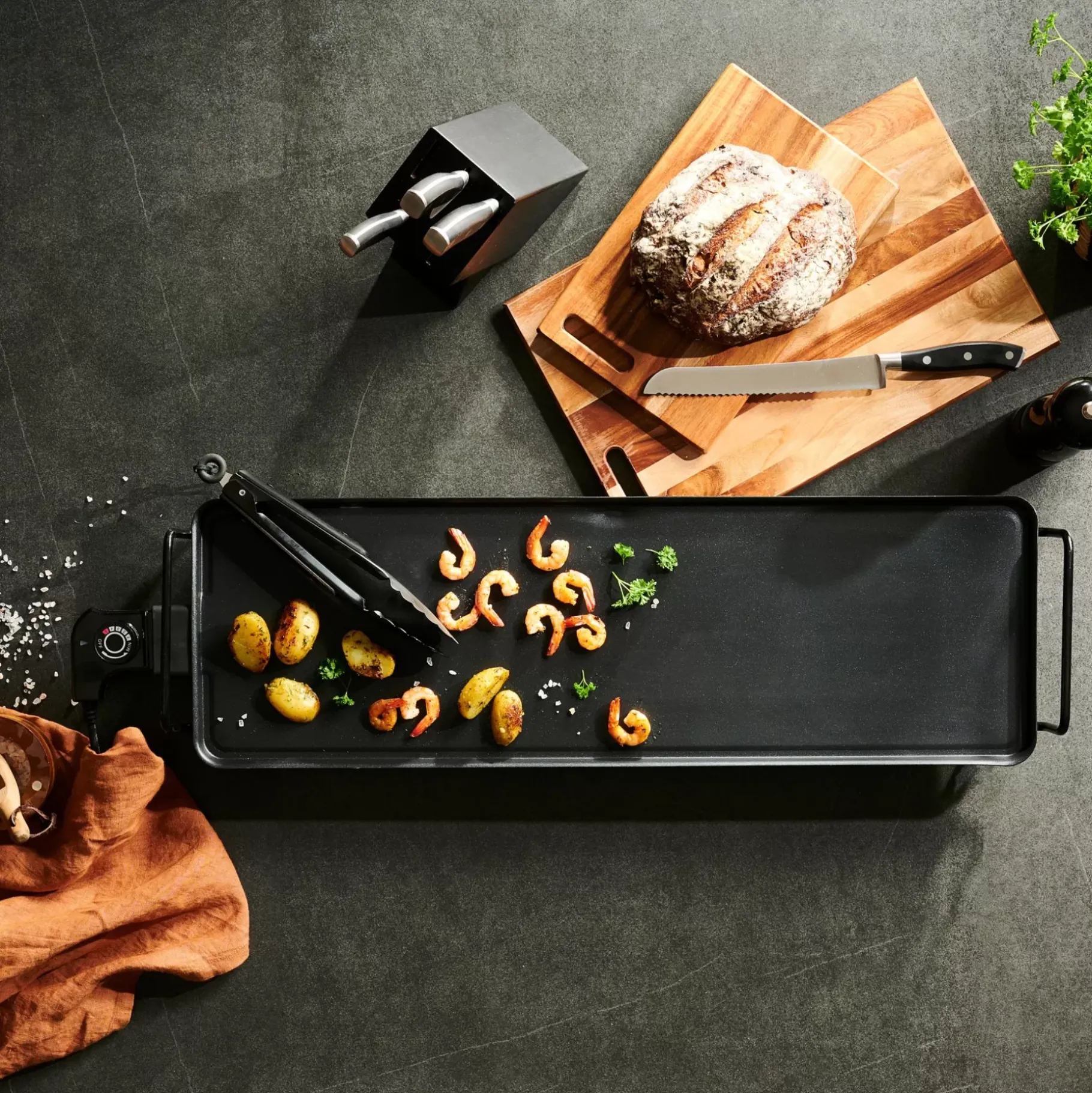 CASA New Plancha Plancha Para Asar Xxl Negro Online