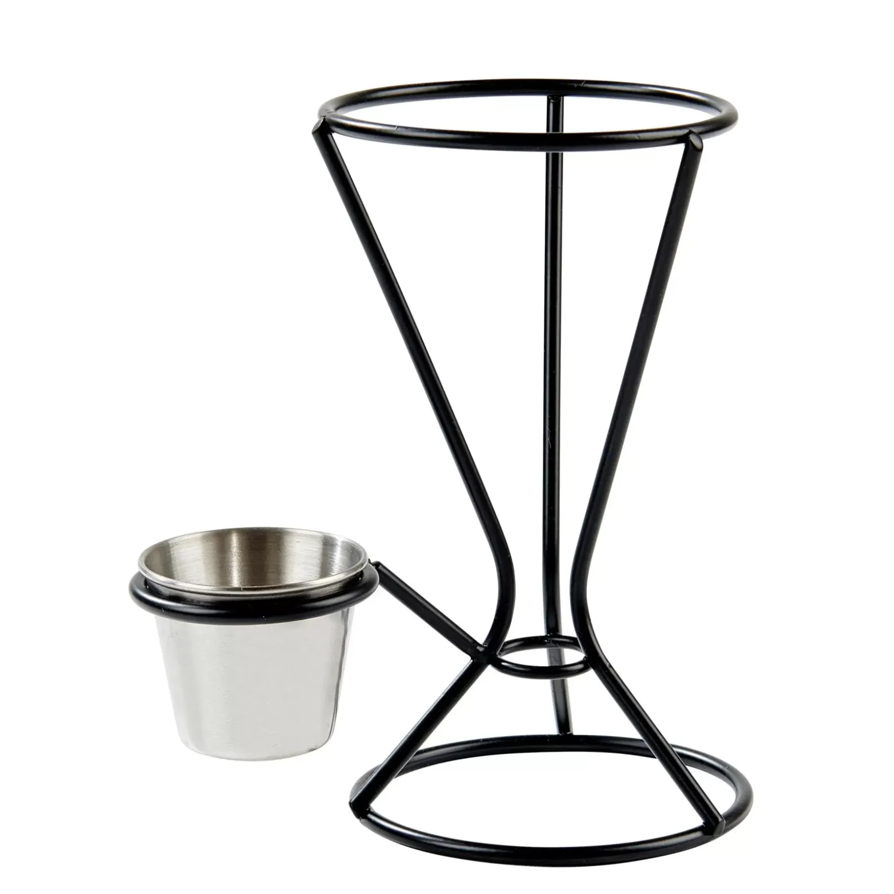 CASA Njam Xl Soporte Recipient Salsa Negro, Plateado Sale