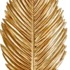 CASA Palm Hoja Decorativa Dorado Outlet