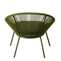 CASA Papayo Silla Lounge Con Cojin Verde Clearance