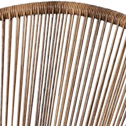 CASA Papayo Silla Lounge Con Cojin Natural Hot