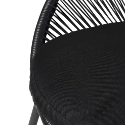 CASA Papayo Silla Lounge Negro Discount