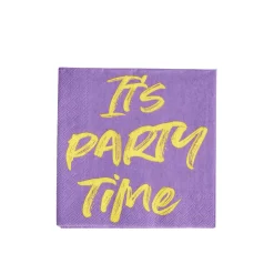 CASA Party Paquete De 20 Servilletas Morado Hot