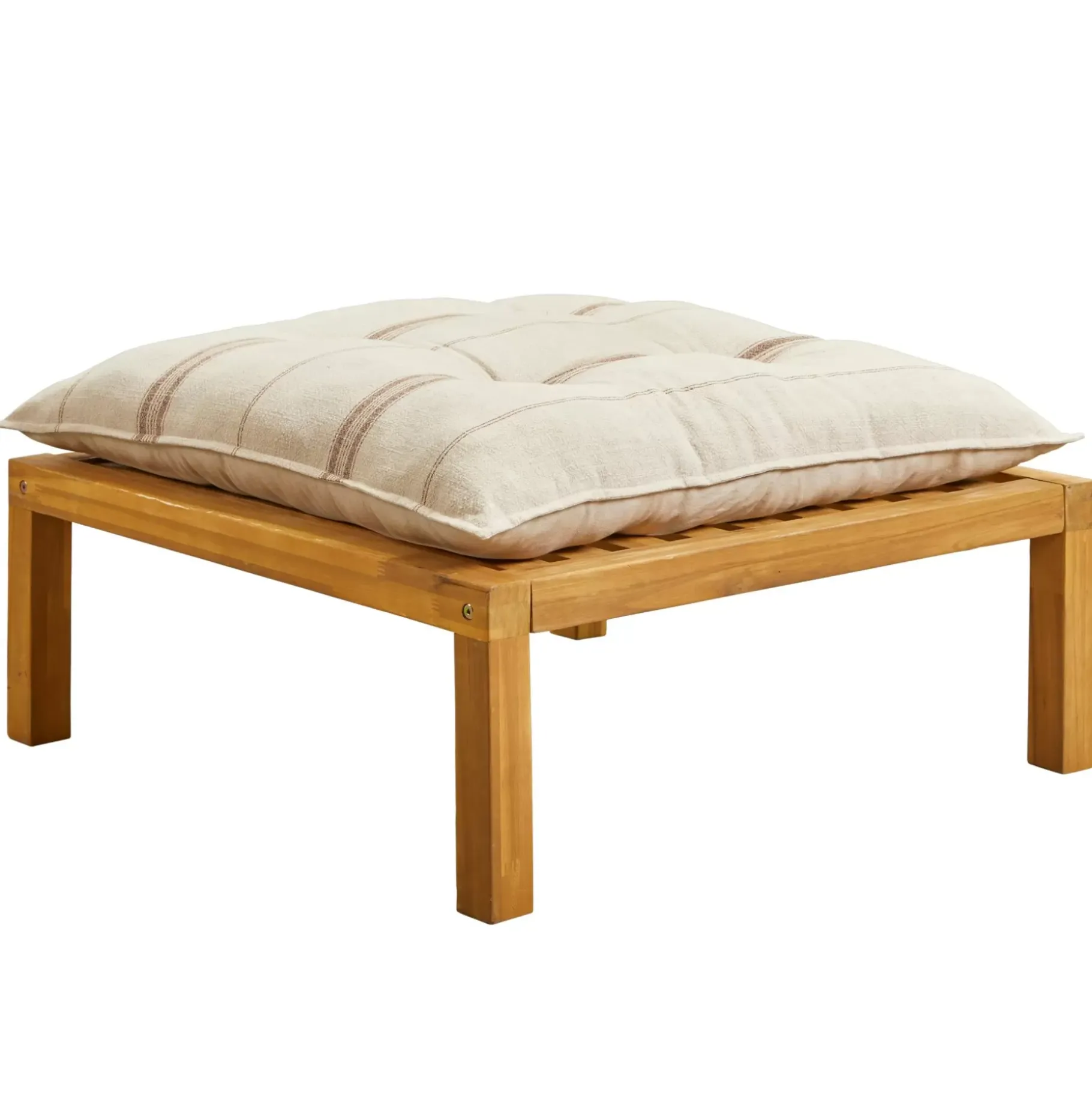 CASA Paulette Mesa/Puf Lounge Natural Hot