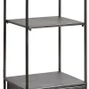 CASA Pharma Estanteria De Pared Con 2 Cajones Negro