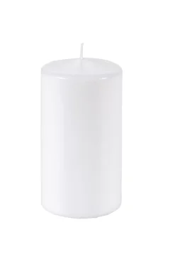 CASA Pure Vela Cilindrica Blanco Hot