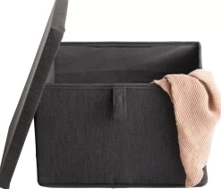 CASA Rango Caja De Almacenaje Gris Oscuro Discount