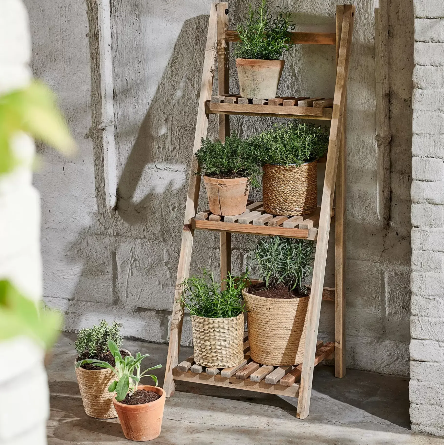 CASA Recycle Soporte Para Plantas Natural New