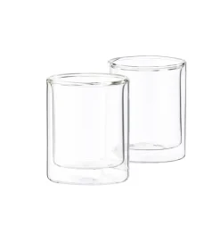 CASA Relax Vaso De Doble Pared Juego De 2 Transparente Outlet