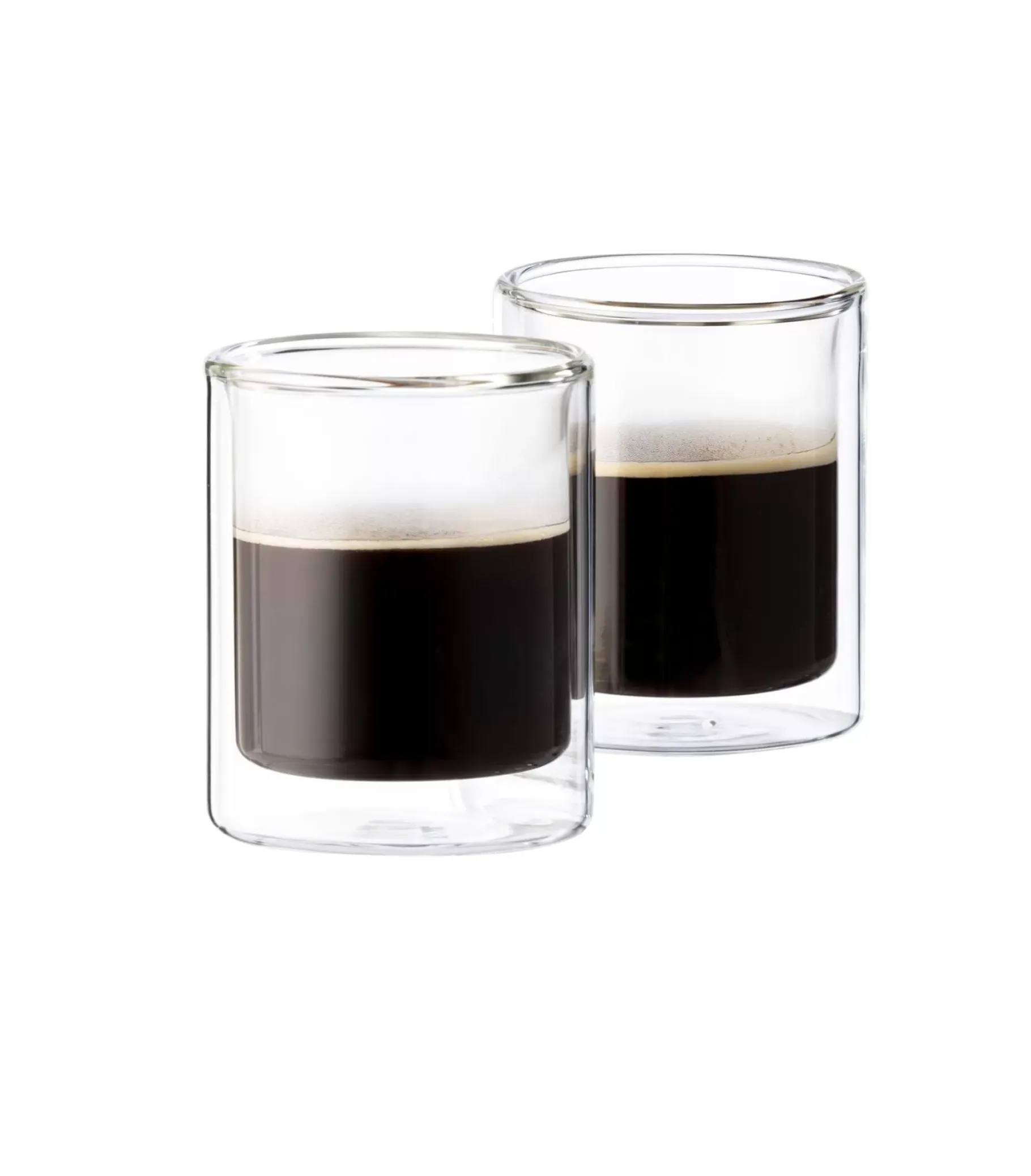 CASA Relax Vaso De Doble Pared Juego De 2 Transparente Outlet