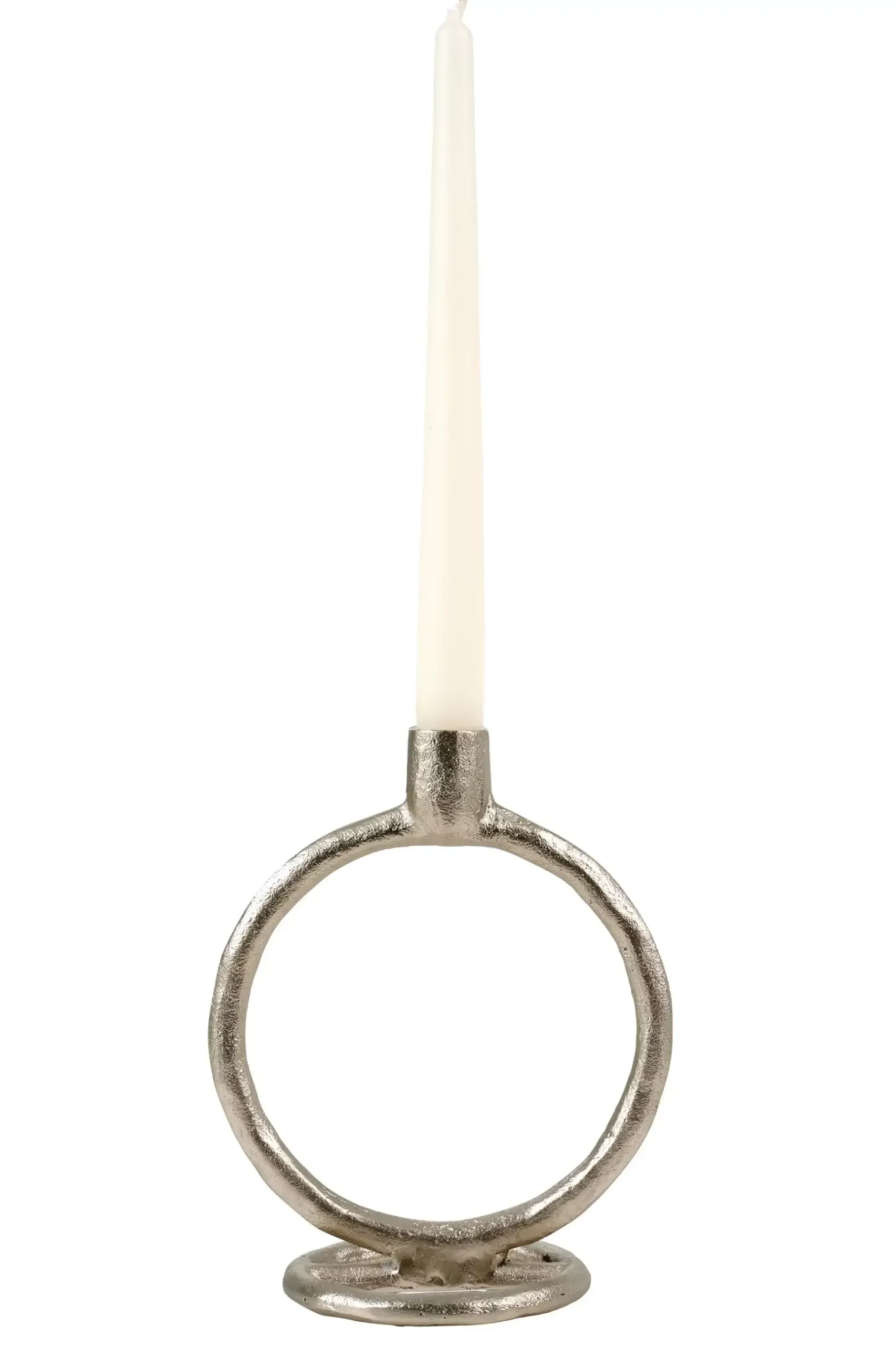 CASA Rings Candelabro Plateado Online