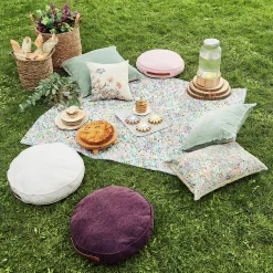CASA Rondi Cojin Colchon Morado Best