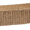 CASA Seagrass Caja De Almacenaje Con Ruedas Natural Best