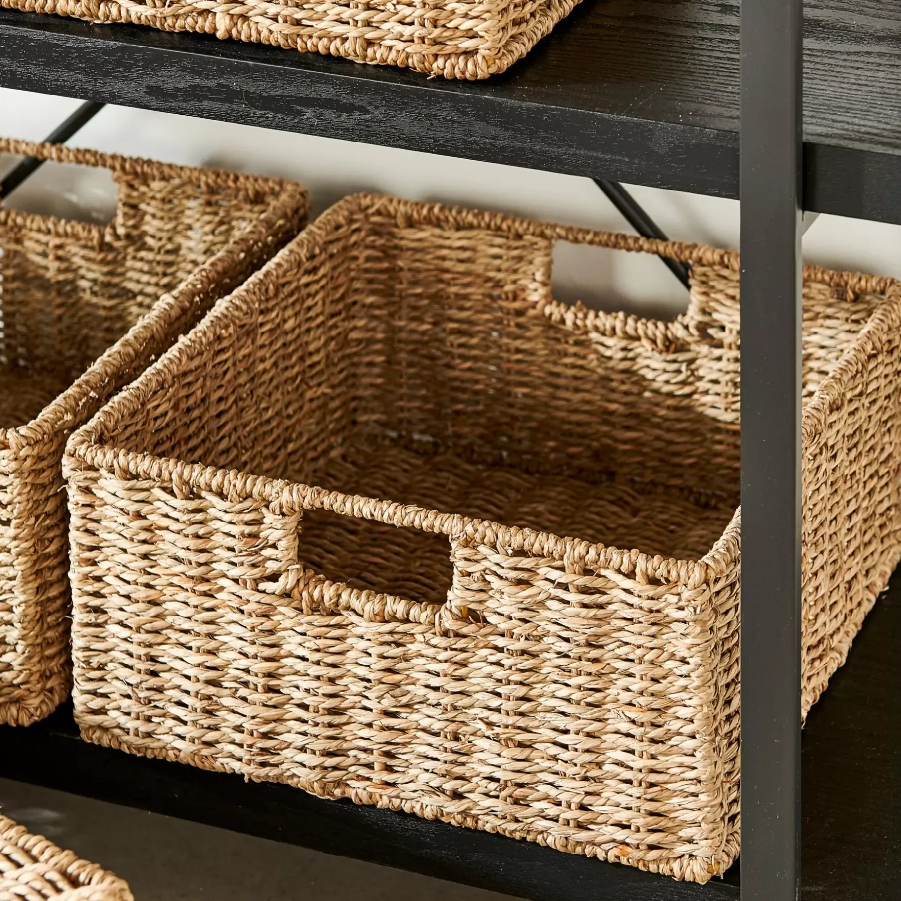 CASA Seagrass Cesta De Almacenaje Natural Discount