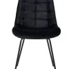 CASA Silka Silla De Comedor Negro Clearance
