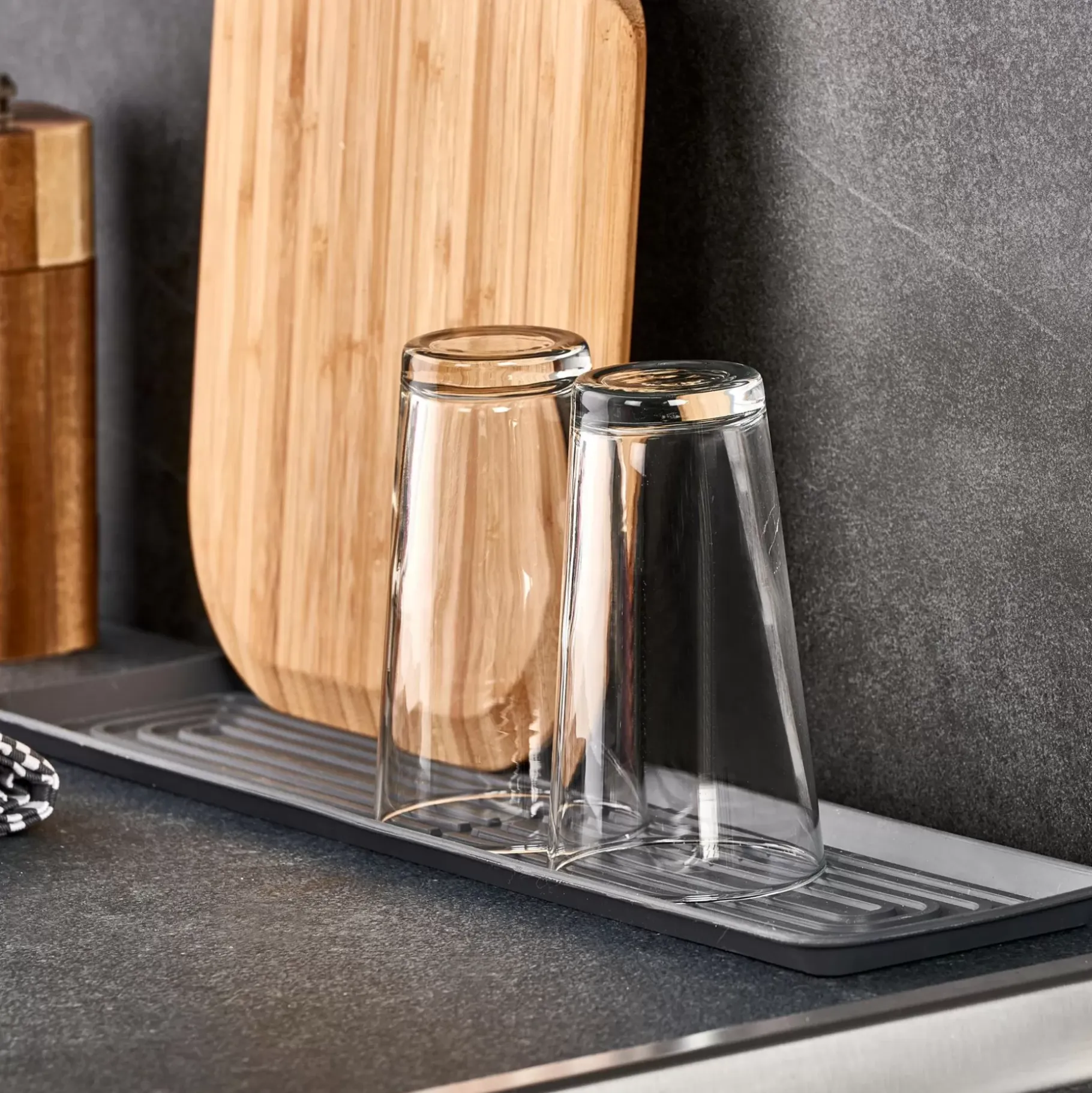 CASA Sink Tapete Para Escurrir Gris Outlet