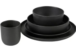 CASA Soul Coal Plato Hondo Gris Oscuro Hot