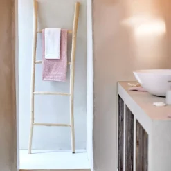 CASA Teak Escalera Natural Clearance