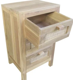CASA Teck Cajonera 3 Cajones Natural Best