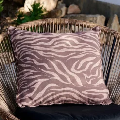 CASA Tigro Cojin Outdoor Marron New