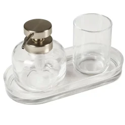 CASA Tokio Soporte Para Cepillo De Dientes Transparente Hot