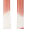 CASA Two Velas Juego De 2 Blanco, Rojo, Multicolor, Color Rosa Viejo Outlet