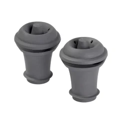 CASA Vacuvin Tapones De Vino Juego De 2 Gris Best