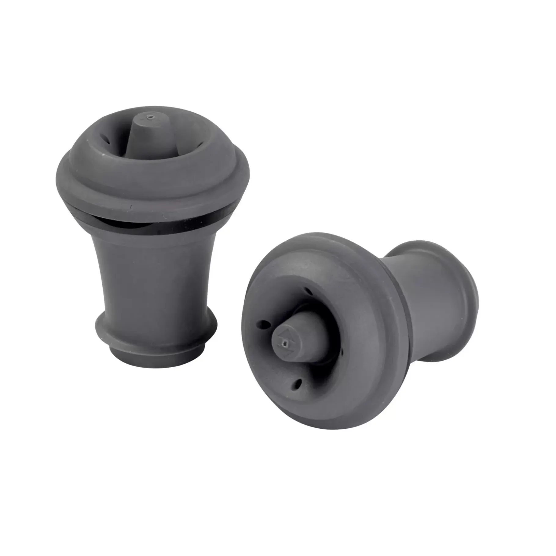 CASA Vacuvin Tapones De Vino Juego De 2 Gris Best