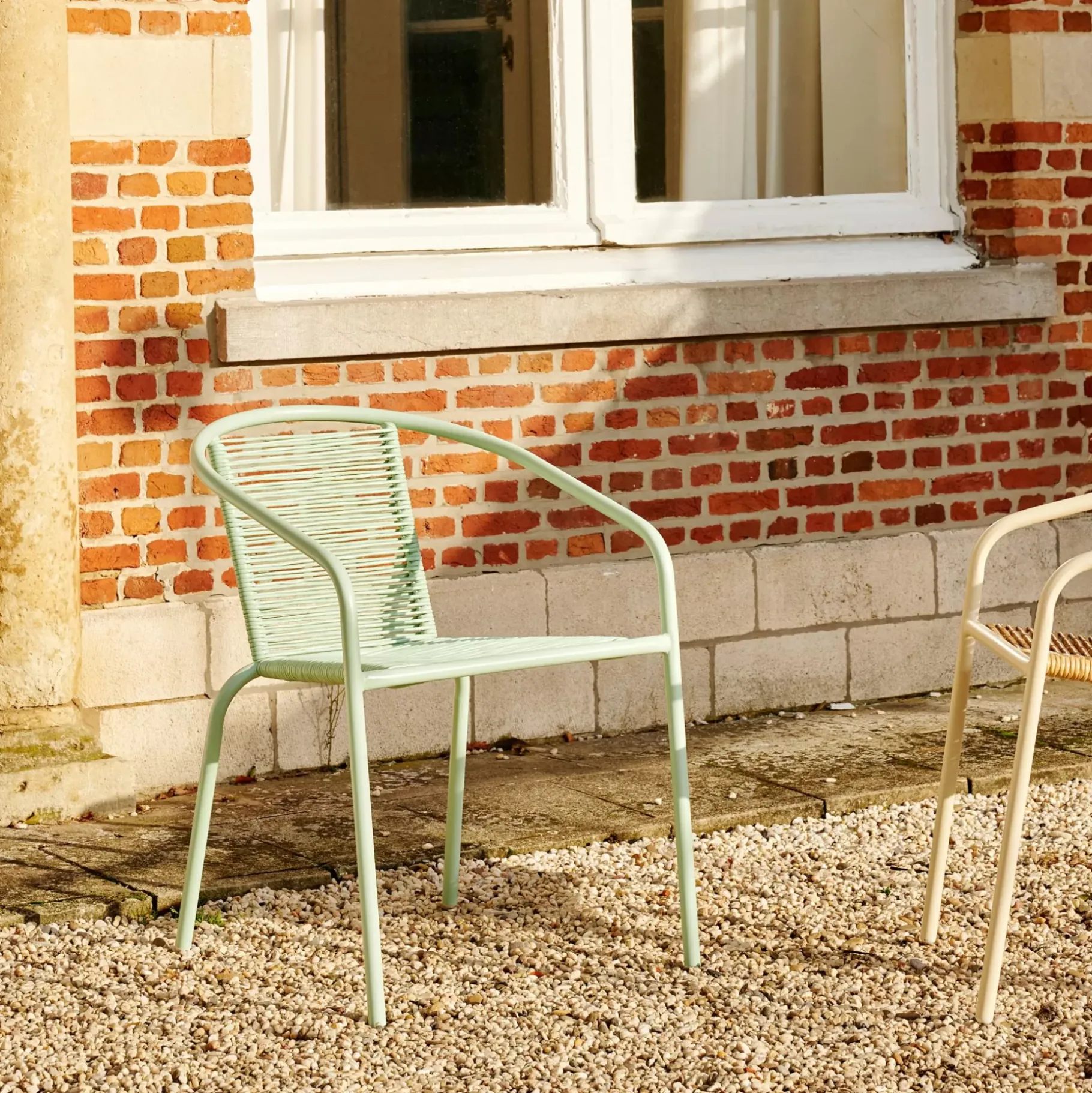 CASA Verona Silla Apilable Aguamarina Sale