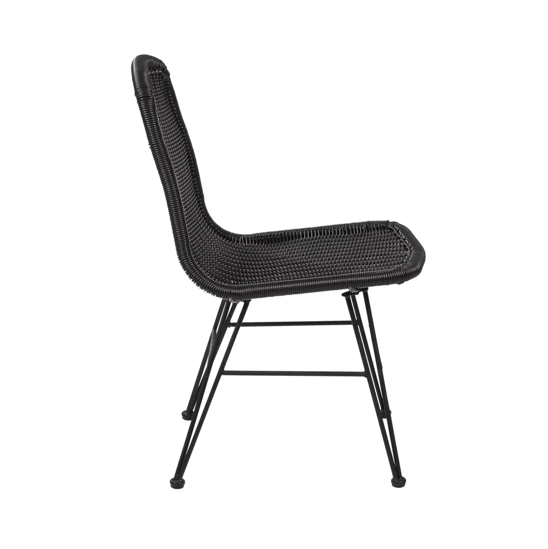 CASA Vienna Silla De Comedor Negro New