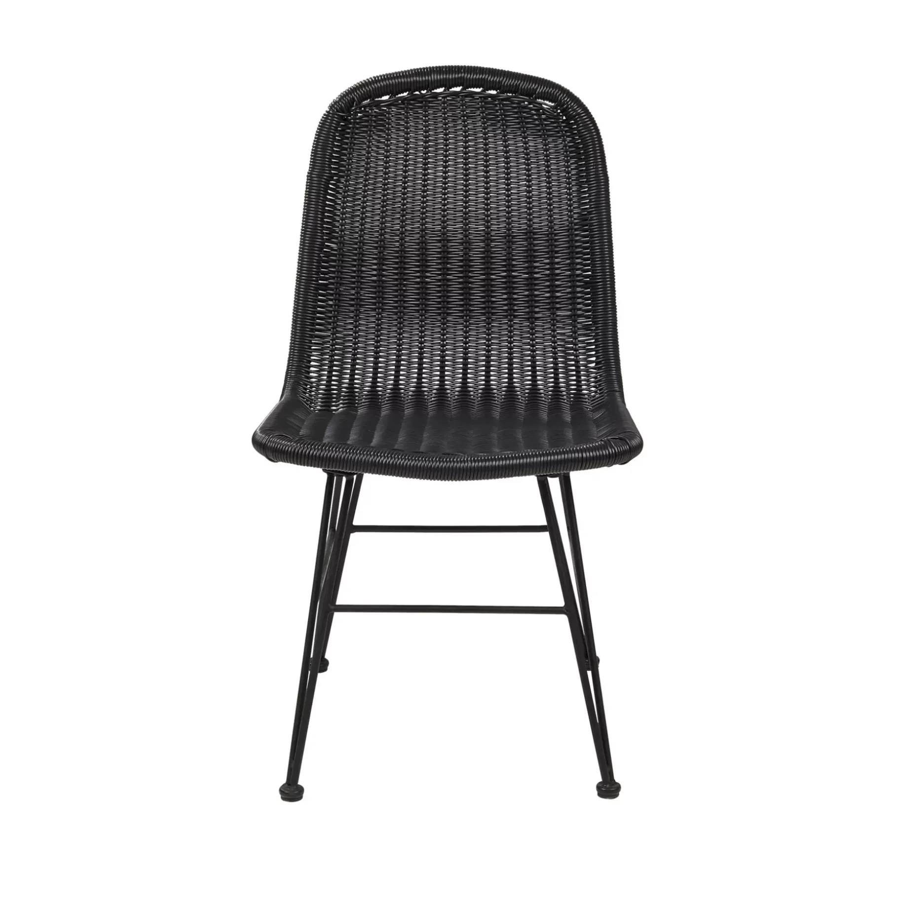 CASA Vienna Silla De Comedor Negro New