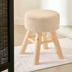 CASA Vince Taburete Blanco New